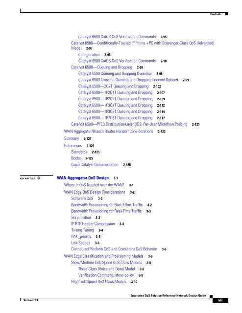 Enterprise QoS Solution Reference Network Design Guide