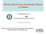 Gravity Waves and Anisotropic Stress in Inflation