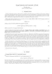 Gauge Symmetry and Constraint: A Proof