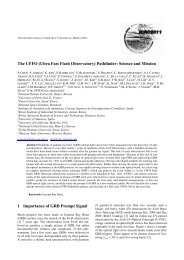 The UFFO (Ultra Fast Flash Observatory) Pathfinder: Science and ...