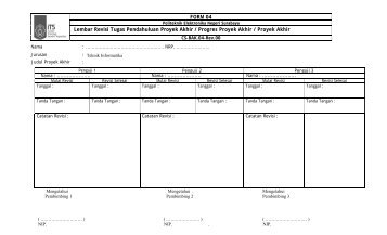 FORM 04 Lembar Revisi Tugas Pendahuluan ... - Lecturer EEPIS