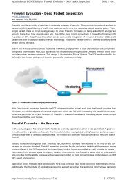 Firewall Evolution - Deep Packet Inspection - Leet Upload