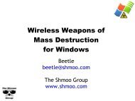 Wireless Weapons of Mass Destruction for Windows - Leet Upload