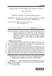 Assembly Bill 325 - Nevada Legislature