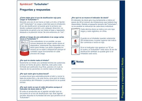 Procedimiento correcto Symbicort® Turbuhaler ... - AstraZeneca AG