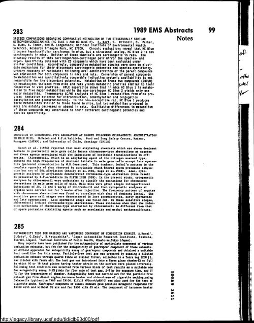 Environmental and Molecular Mutagenesis - Legacy Tobacco ...