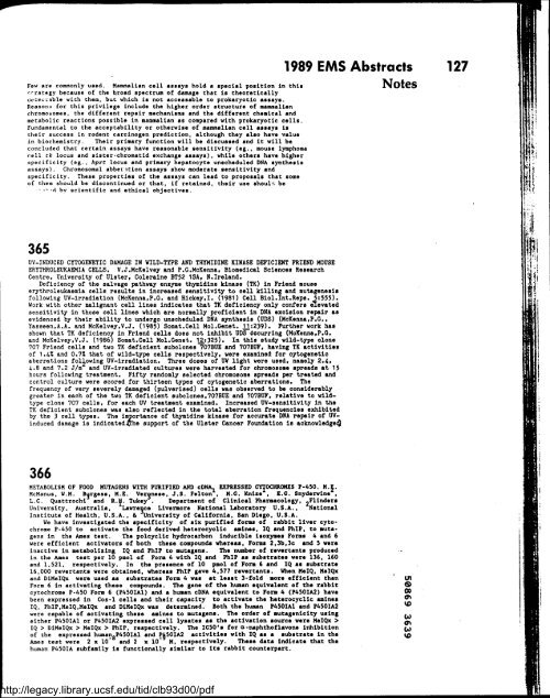 Environmental and Molecular Mutagenesis - Legacy Tobacco ...