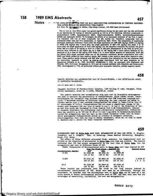 Environmental and Molecular Mutagenesis - Legacy Tobacco ...