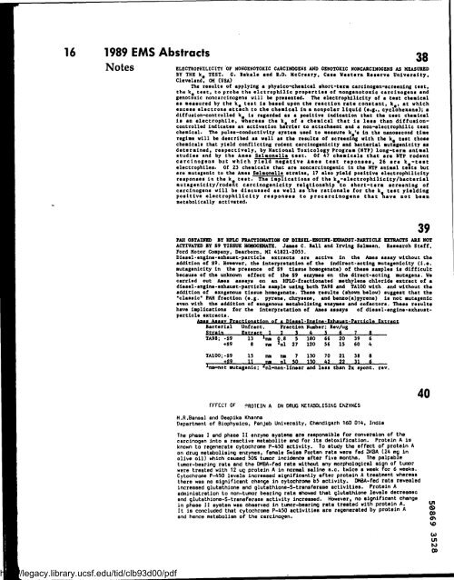 Environmental and Molecular Mutagenesis - Legacy Tobacco ...