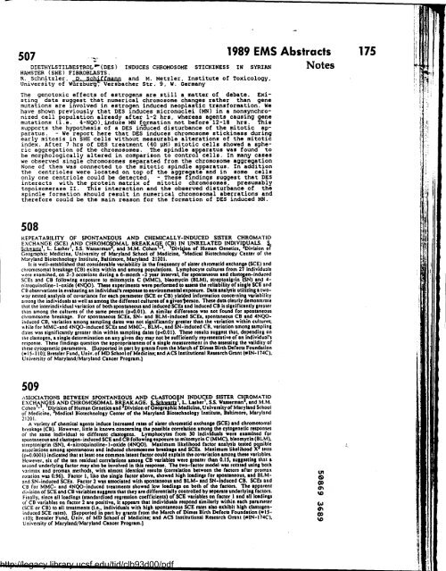 Environmental and Molecular Mutagenesis - Legacy Tobacco ...