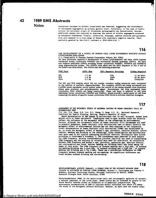 Environmental and Molecular Mutagenesis - Legacy Tobacco ...