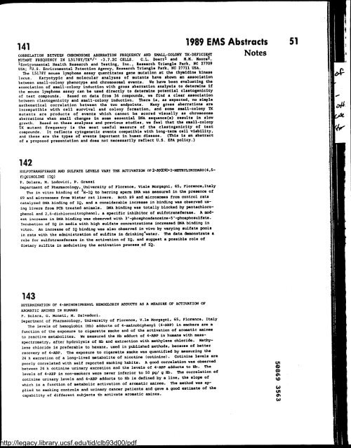 Environmental and Molecular Mutagenesis - Legacy Tobacco ...