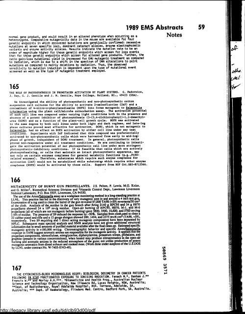 Environmental and Molecular Mutagenesis - Legacy Tobacco ...