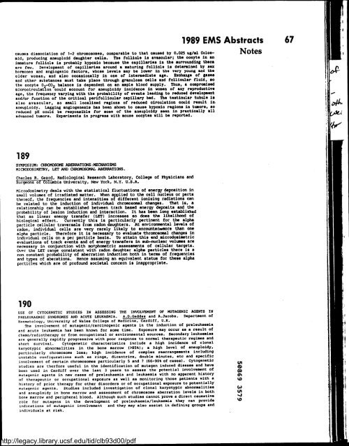 Environmental and Molecular Mutagenesis - Legacy Tobacco ...