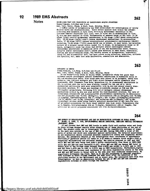 Environmental and Molecular Mutagenesis - Legacy Tobacco ...