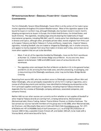 STAR ux. - Legacy Tobacco Documents Library