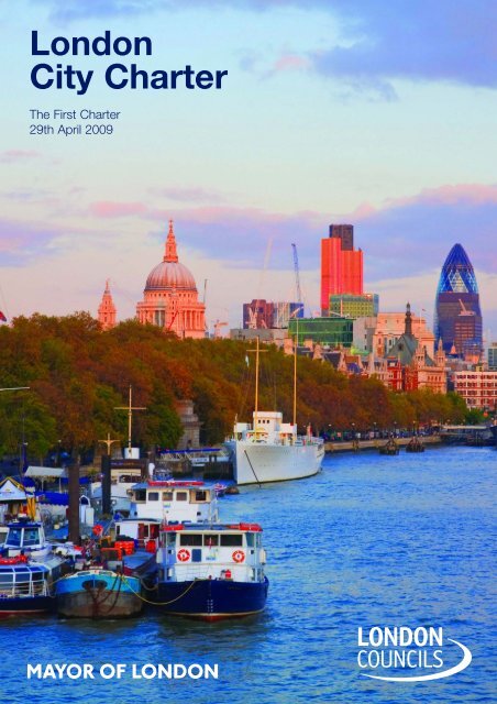 London City Charter - PDF - london.gov.uk - Greater London Authority