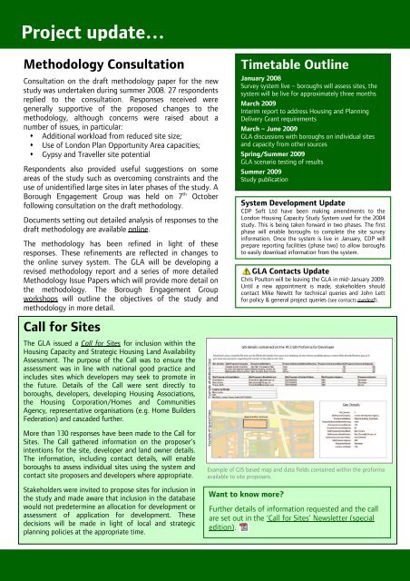 Newsletter 3 (December 2008) PDF - london.gov.uk - Greater ...