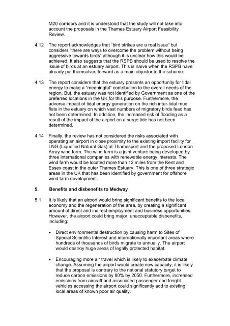 1. Ecological objections - London