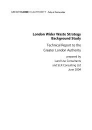 London Wider Waste Strategy - London - Greater London Authority