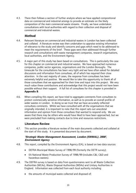 London Wider Waste Strategy - London - Greater London Authority