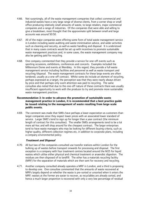 London Wider Waste Strategy - London - Greater London Authority