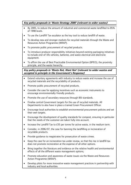 London Wider Waste Strategy - London - Greater London Authority