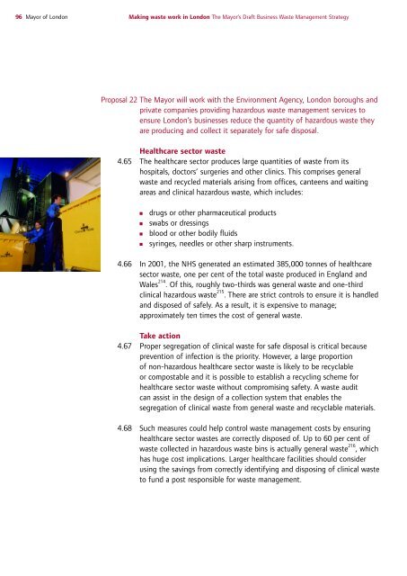 Draft Business Waste Strategy PDF - london.gov.uk - Greater ...