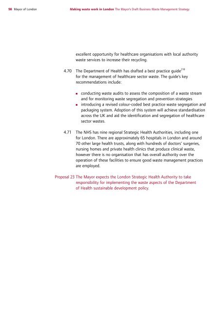 Draft Business Waste Strategy PDF - london.gov.uk - Greater ...