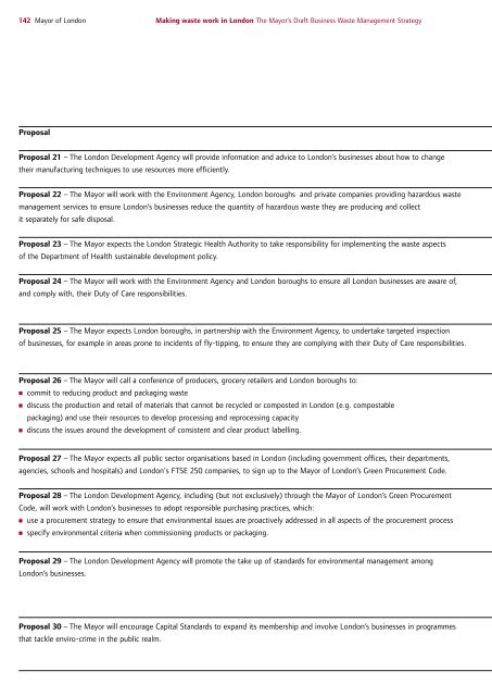 Draft Business Waste Strategy PDF - london.gov.uk - Greater ...