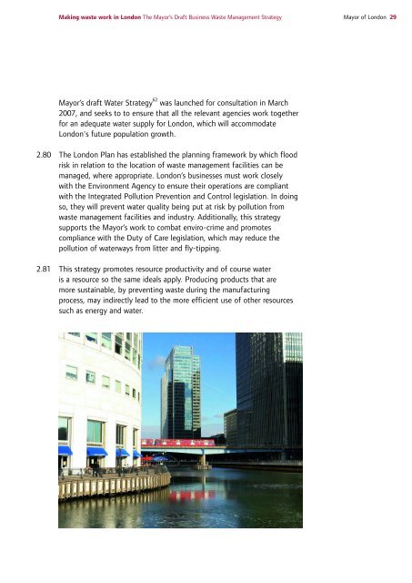 Draft Business Waste Strategy PDF - london.gov.uk - Greater ...