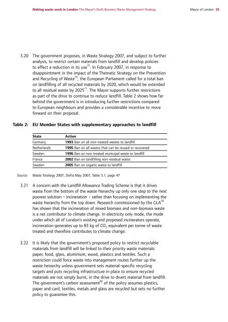 Draft Business Waste Strategy PDF - london.gov.uk - Greater ...