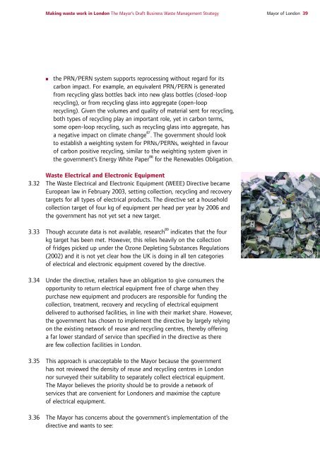 Draft Business Waste Strategy PDF - london.gov.uk - Greater ...