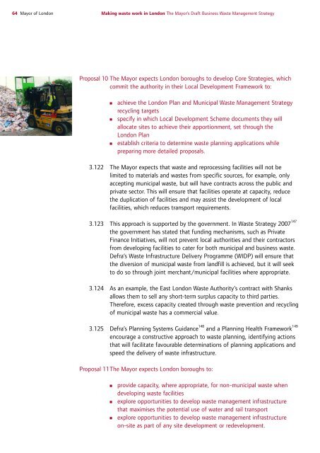 Draft Business Waste Strategy PDF - london.gov.uk - Greater ...