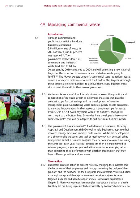 Draft Business Waste Strategy PDF - london.gov.uk - Greater ...