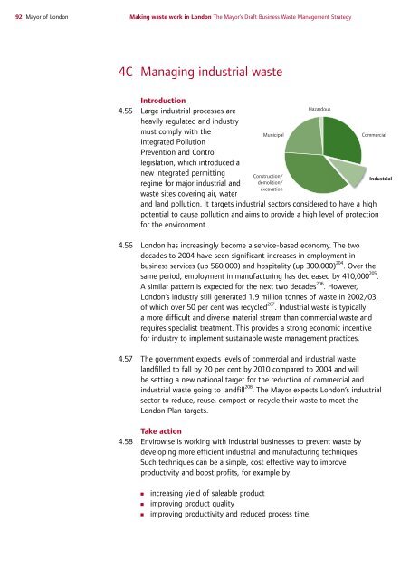 Draft Business Waste Strategy PDF - london.gov.uk - Greater ...