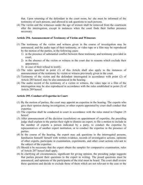 Criminal Procedure Code of the Kyrgyz Republic - Legislationline