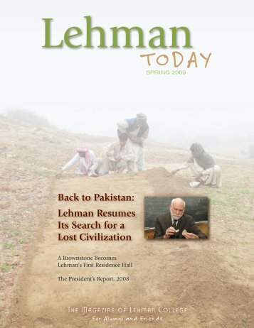 Back to Pakistan: Lehman Resumes Its Search for ... - Lehman College