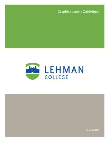 Graphic Identity Guidelines - Lehman College