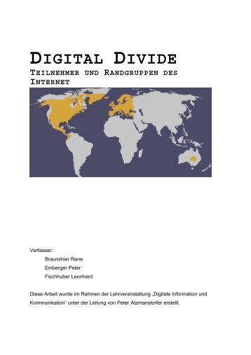 DIGITAL DIVIDE - lehrer