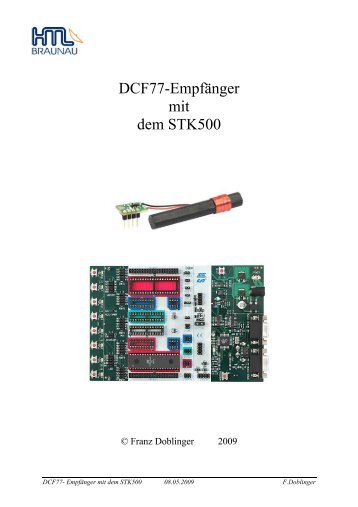 DCF77- Empfänger mit dem STK500 - schule.at