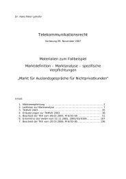 Fallbeispiel für WU-Vorlesung - Rechtsfragen der elektronischen ...