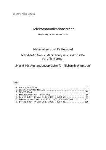 Fallbeispiel für WU-Vorlesung - Rechtsfragen der elektronischen ...