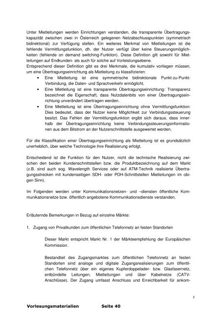 Fallbeispiel für WU-Vorlesung - Rechtsfragen der elektronischen ...
