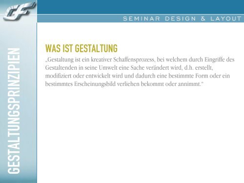 Skriptum zu Gestaltung und Design - Lehrer