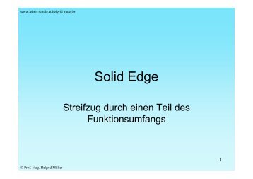 Solid Edge - schule.at