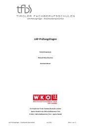 LAP-Prüfungsfragen