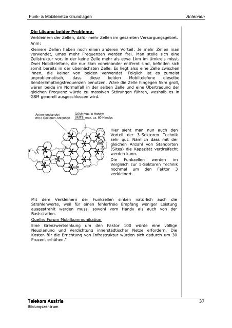 Funk- & Mobilenetze Grundlagen - Freie Lehrmittel