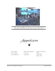 PDF version of recipe book chapter - Appetizers