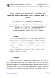 Hardware Implementation of Vector Control of Induction Motor Drive ...